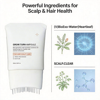 RootRevive™ Hair Growth Serum with Scalp Massage Brush